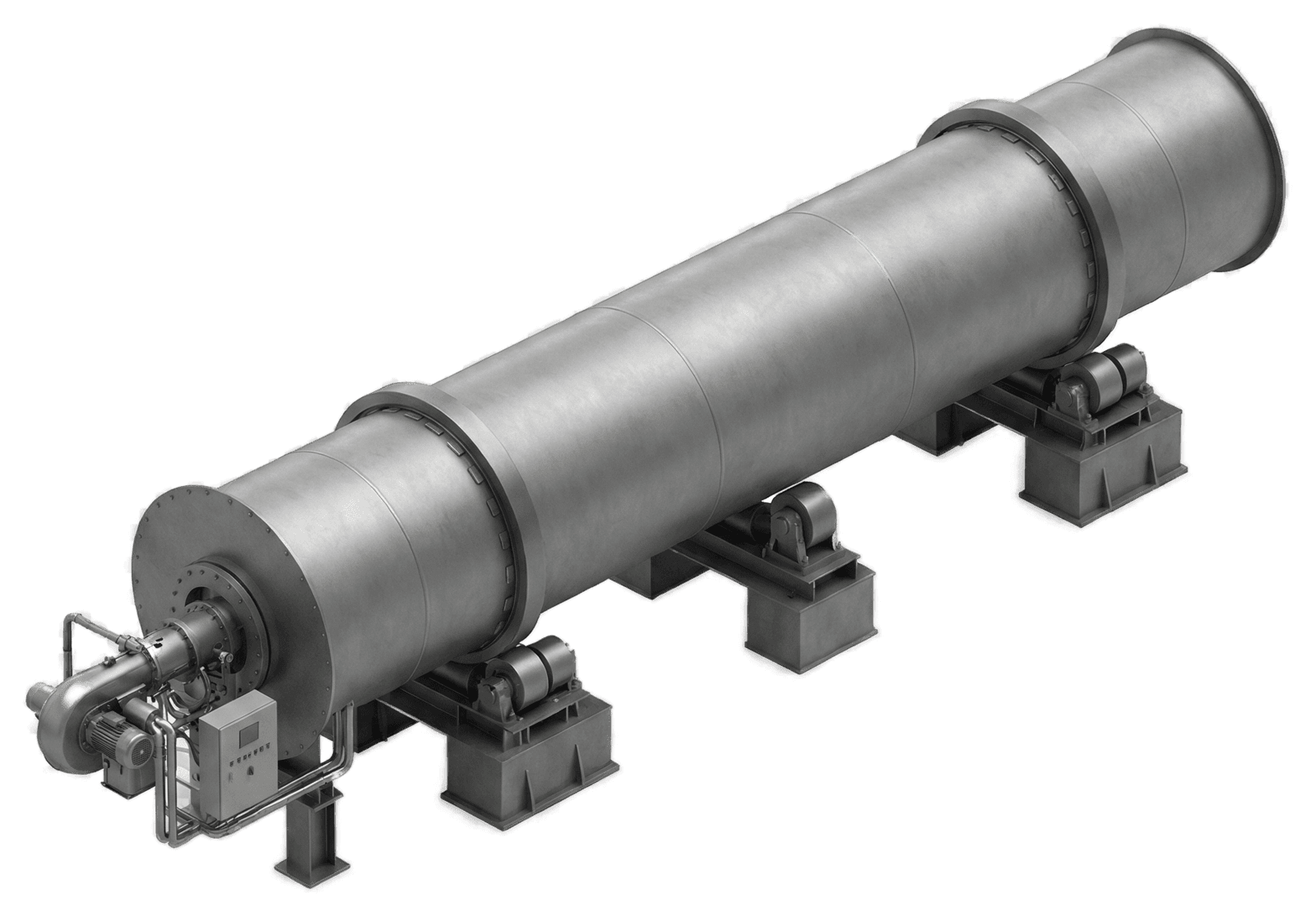 Rotary kiln with Duplex Sealing System